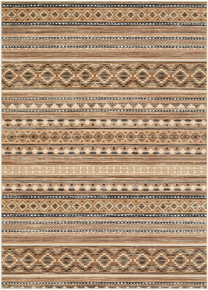 cotiled 9x12 Area Rugs Living Room Rug: Washable Boho Rugs - Image 9