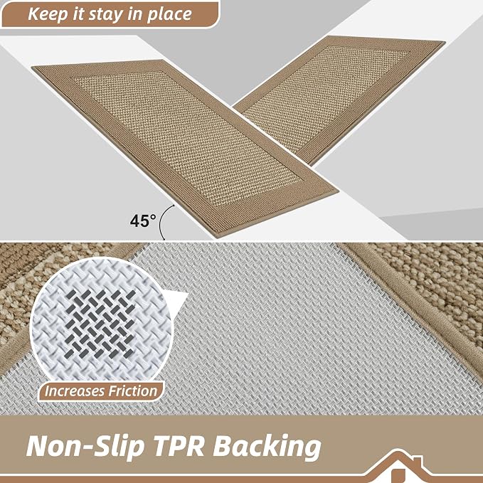BEQHAUSE Indoor Door Mat 36" x 60", Dirt Trapper Door Mats Non-Slip Entryway - Image 4