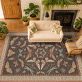 Washable 6x8 Area Rug for Living Room, Ultra Soft Carpet for Bedroom & Dining by HazoHaus