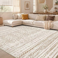 Nakagishi Area Rug Living Room Rugs: 7x9 Large Soft Machine Washable Boho by NakagishiAreaRug