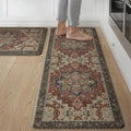 GENIMO Kitchen Mats for Floor 2PCs, Washable Anti Fatigue Mat for Cushioned by GENIMO