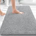 OLANLY Bathroom Rugs 30x20, Extra Soft Absorbent Chenille Bath Rugs, Rubber by OLANLY