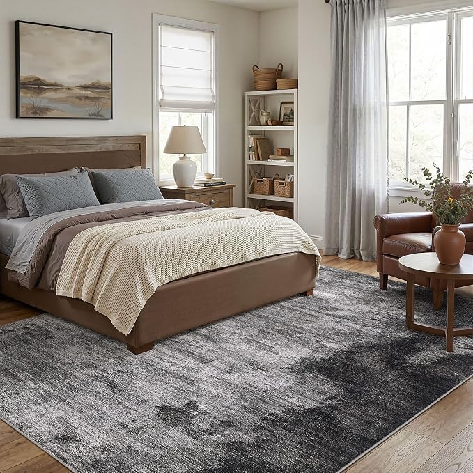 DMOYEST 10x14 Area Rug for Living Room, Washable & Non Slip Large Indoor Carpet - Image 3
