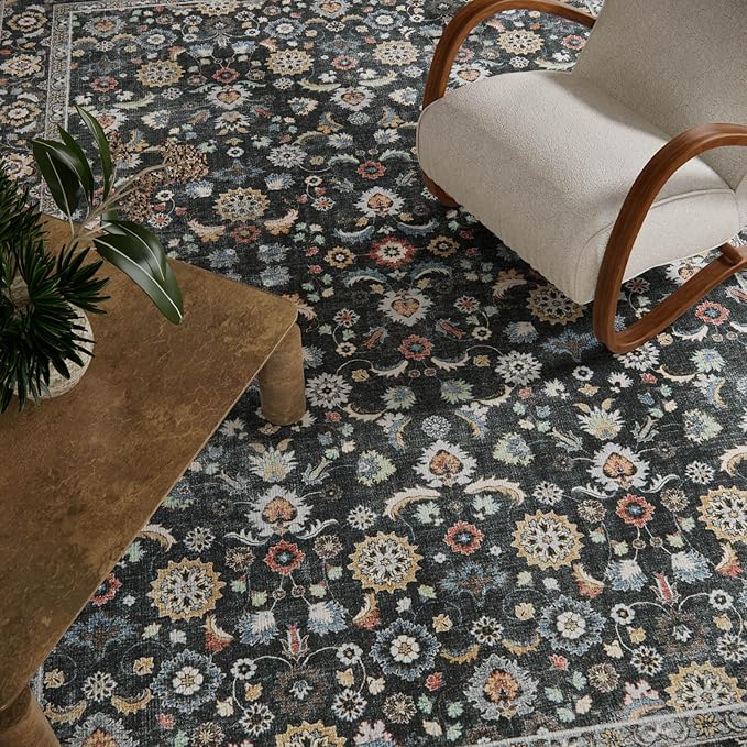 Washable Runners for Hallways Kitchen Rug: 2'x6' Runner Rugs Stain Resistant - Image 3