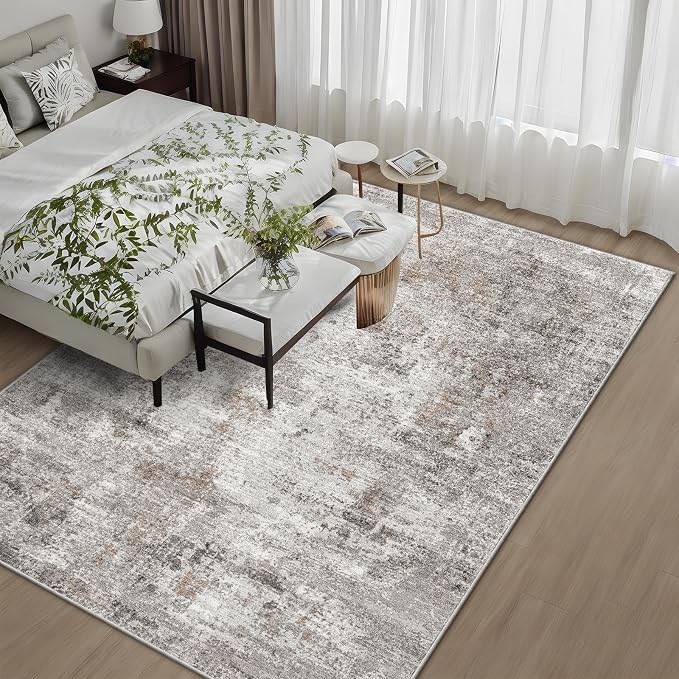 5x7 Non-Slip Machine Washable Area Rug - Image 4