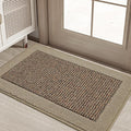 BEQHAUSE Indoor Door Mat 20" x 32", Dirt Trapper Door Mats Non-Slip Entryway by BEQHAUSE