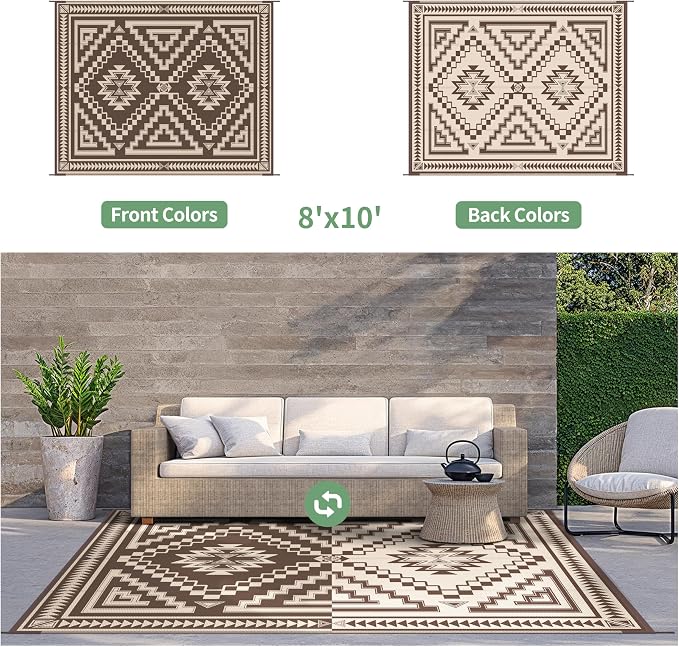 GENIMO Outdoor Rug for Patio Clearance - Image 4