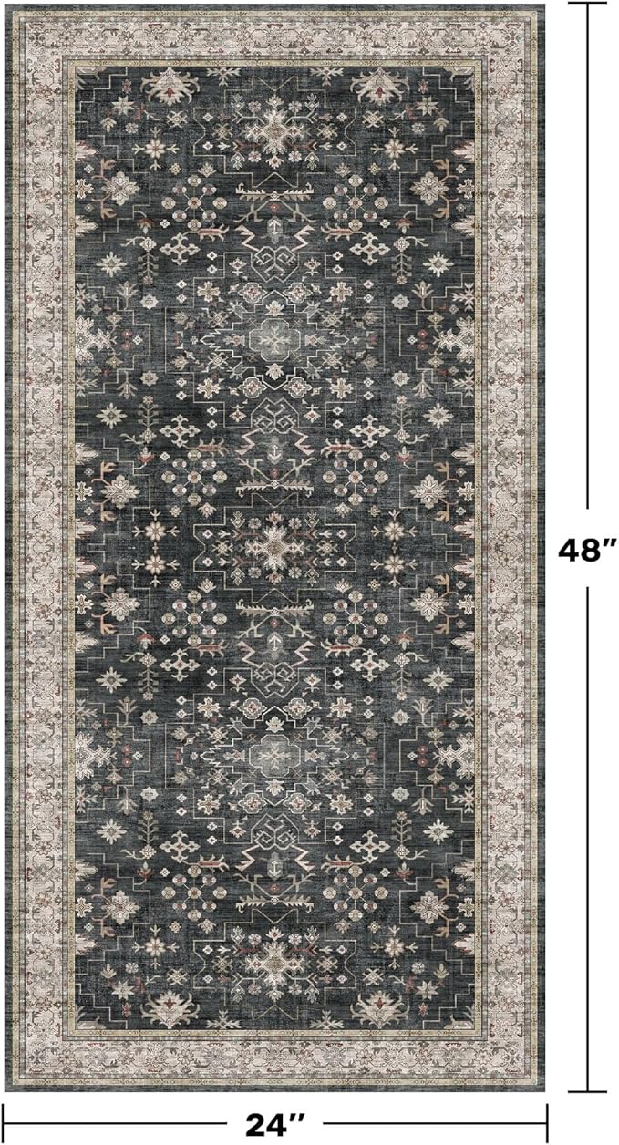 2x4 Entryway Runner Rugs, Small Runners - Image 2