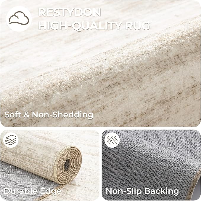 2x4 Washable Rug Runner for Bathroom, Soft Entryway Rug for Laundry Room - Image 7