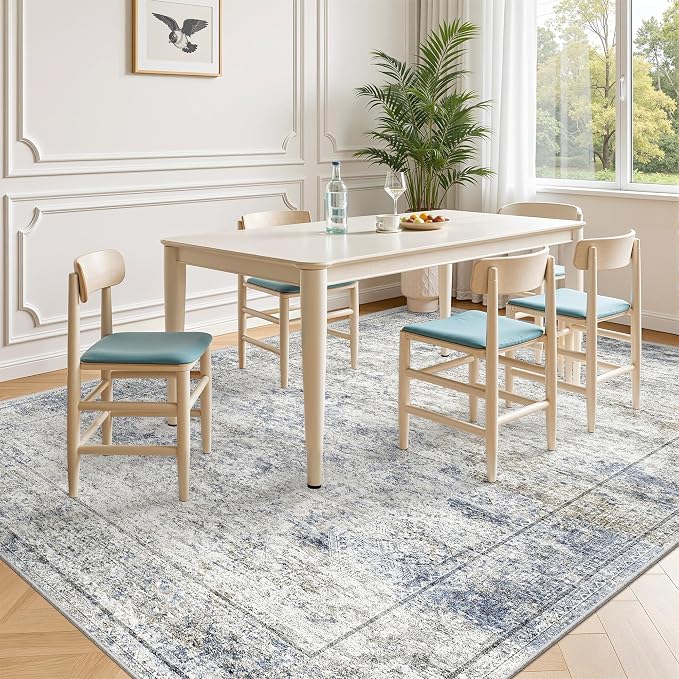 5x7 Area Rugs, Ultra-Thin Washable Rugs - Image 3