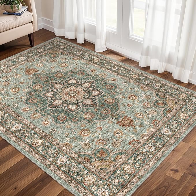 TOPRUUG Washable Oriental Area Rug - Image 3