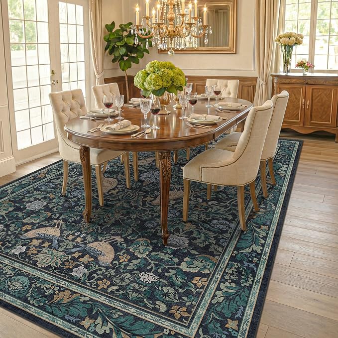 Vintage 8x12 Area Rugs for Living Room - Image 3