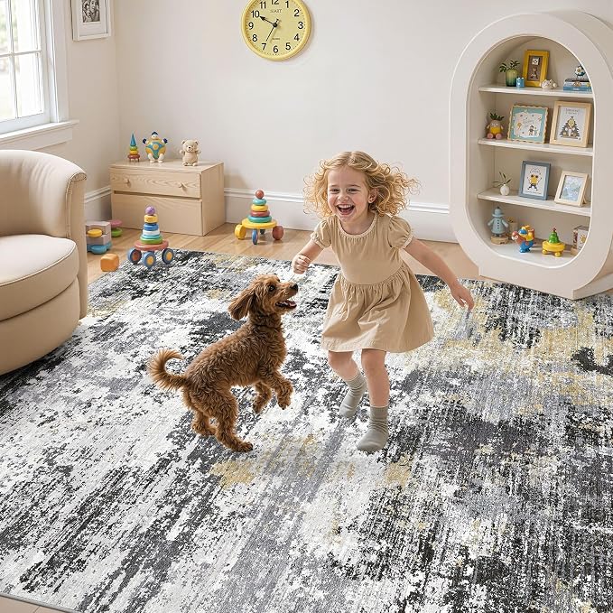 UERMEI 9x12 Area Rug for Living Room - Image 5