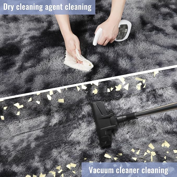PAGISOFE Dark Grey Large Area Rugs - Image 6