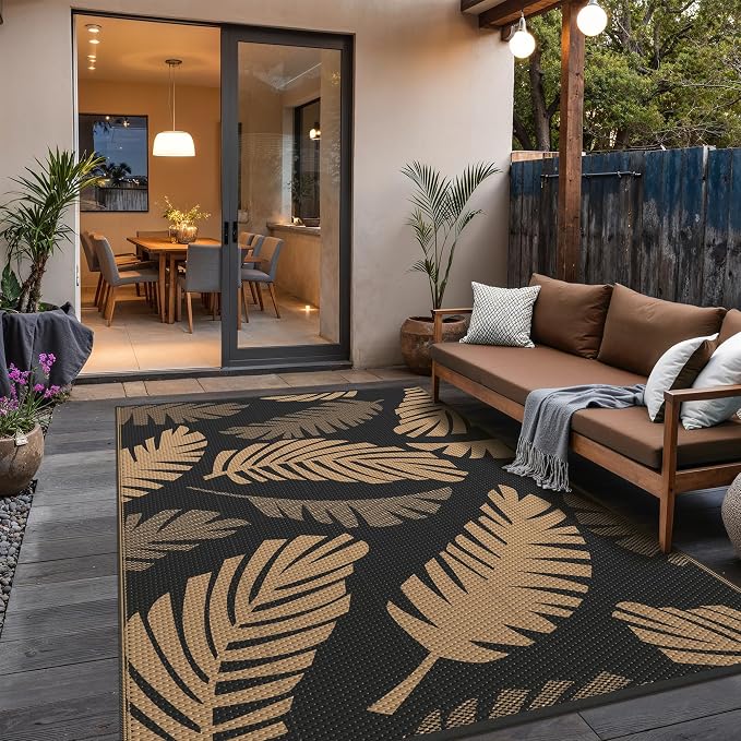 GENIMO Waterproof Outdoor Rug 5' x 8' - Image 3