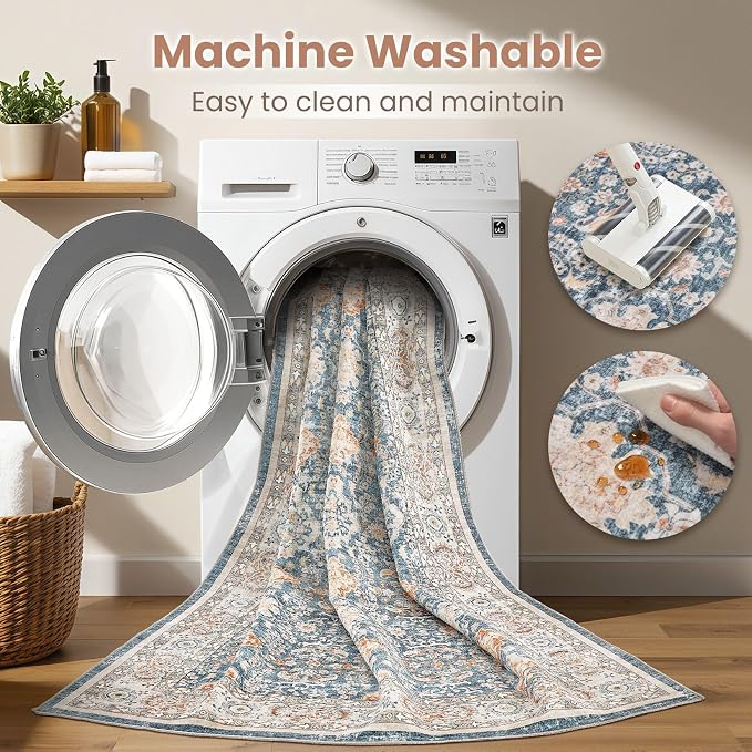 Vintage Living Room Area Rug 10x14 - Image 2