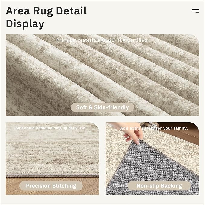 Soalmost Washable Runner Rug - Image 7