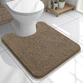 OLANLY Toilet Rugs U-Shaped 20x20, Extra Soft Absorbent Chenille Contour by OLANLY