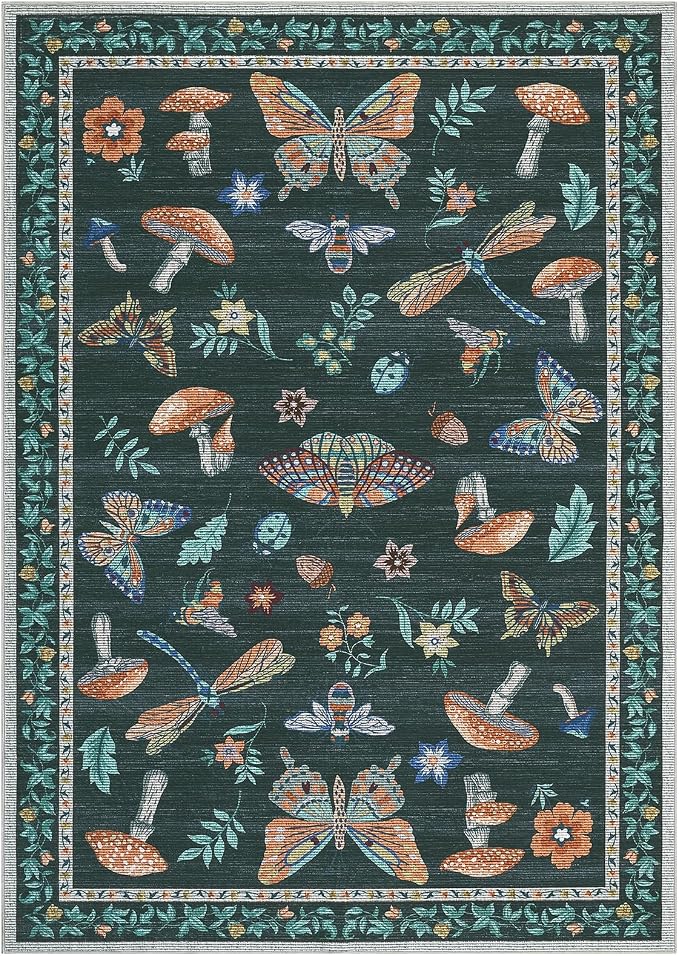 ROYHOME Washable Rug 5x7 Area Rugs - Image 5