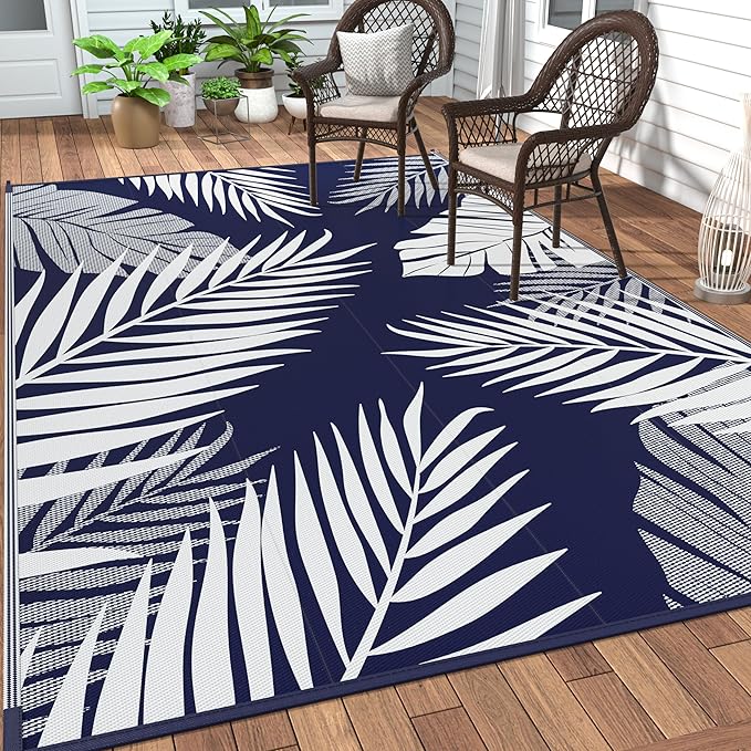 GENIMO Outdoor Rug 10' x 14' Waterproof by GENIMO