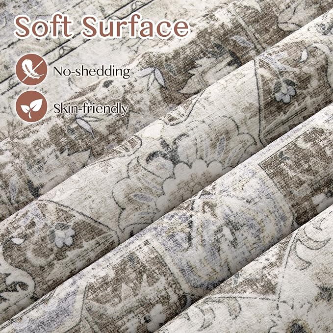 Tortania 8' Square Area Rug Living Room Rugs - Image 5