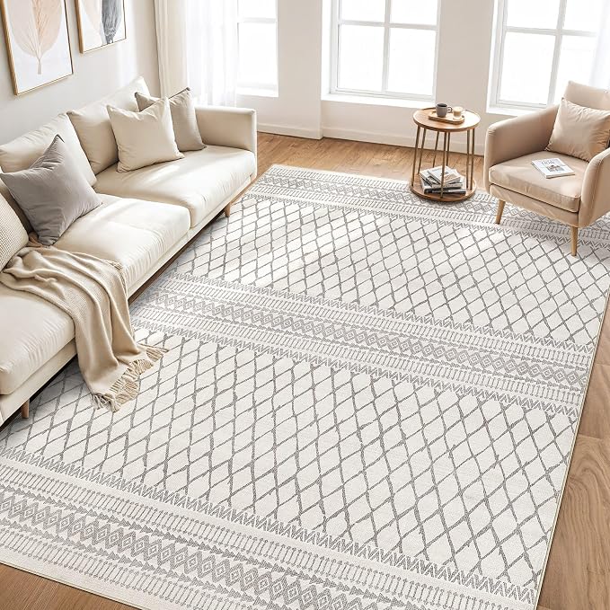 cotiled 5x7 Area Rugs Living Room Rug: Washable Boho Rugs - Image 6