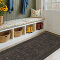 Washable Wide Hallway Runner Rug 2'6"x10' by Evyhood