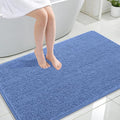 OLANLY Large Bathroom Rugs 44x32, Soft Absorbent Chenille Bath Rugs, Rubber by OLANLY