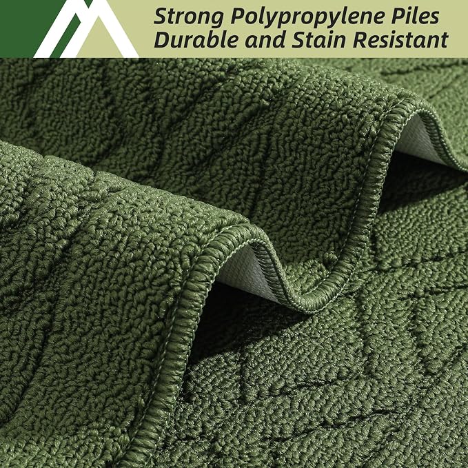 COSY HOMEER-Kitchen-Rugs-and-Mats 20"x48" Non Slip Kitchen Mats - Image 3
