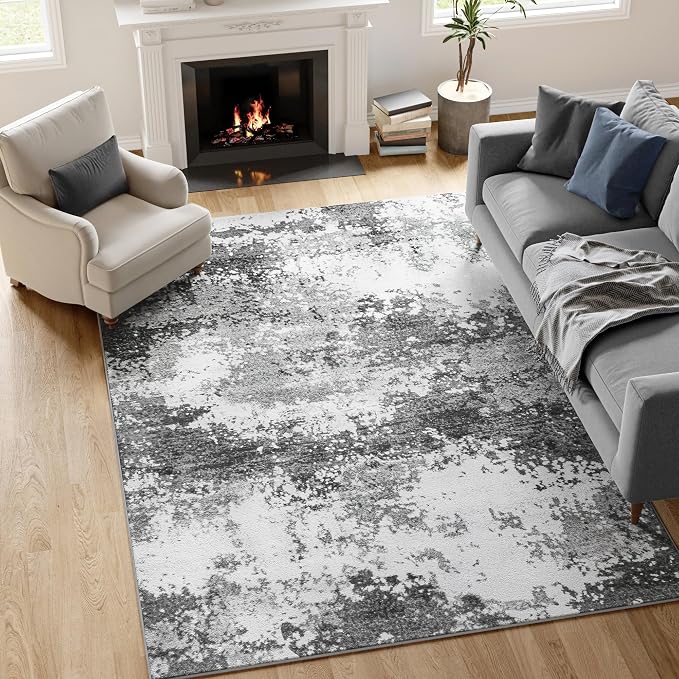 Washable Rug 4x6 Entryway Rugs for Living Room Bedroom Carpet, Dining Room Table by Acapet