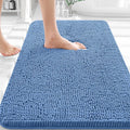 OLANLY Bathroom Rugs 36x24, Extra Soft Absorbent Chenille Bath Rugs, Rubber by OLANLY