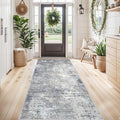 4x8 Rug Runner Non-Slip Washable – Large Indoor Door Mat by BYYVOORugsforYourHome