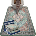Hompet Cat Litter Mat 2 Pack, 36x60 Large Machine Washable Trapping Mats by Hompet