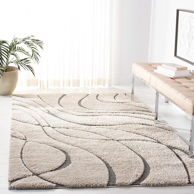 SAFAVIEH Florida Shag Collection Accent Rug - Image 2