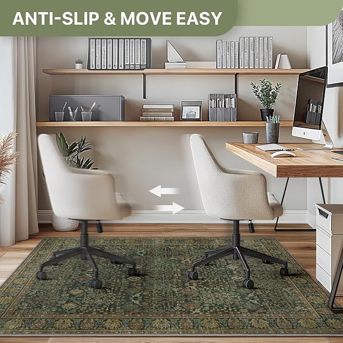 36"x60" Office Chair Mat for Hardwood Tile Floor, Under Desk Carpet Protector - Image 5