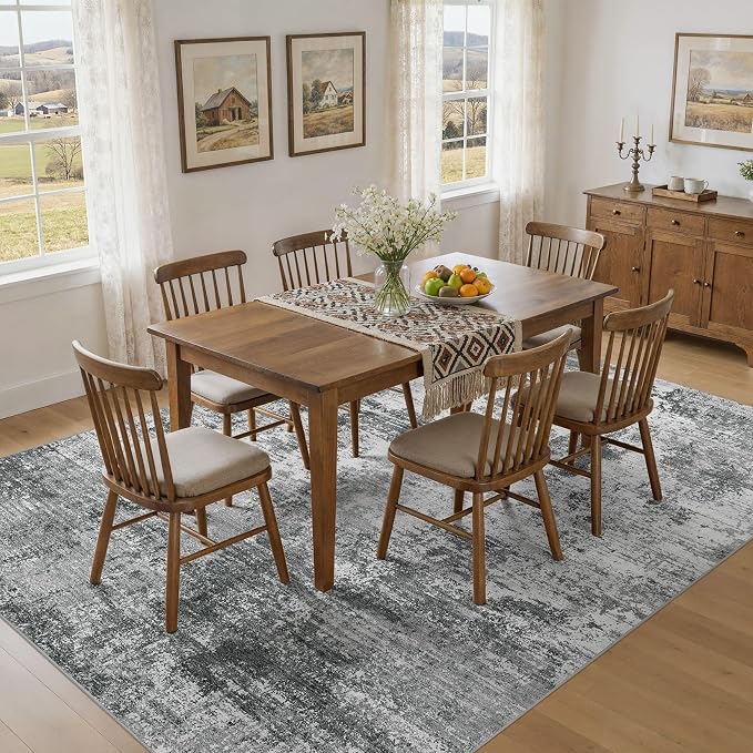UERMEI 8x10 Area Rug for Living Room - Image 4