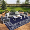 GENIMO Outdoor Rug Waterproof for Patio Decor, Outside Area Mat for Rv by GENIMO