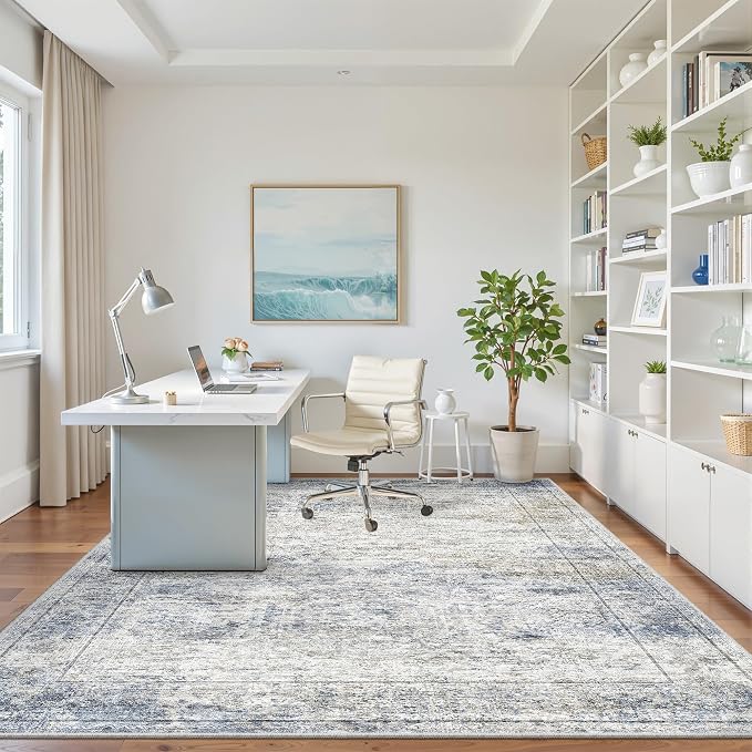 5x7 Area Rugs, Ultra-Thin Washable Rugs - Image 4