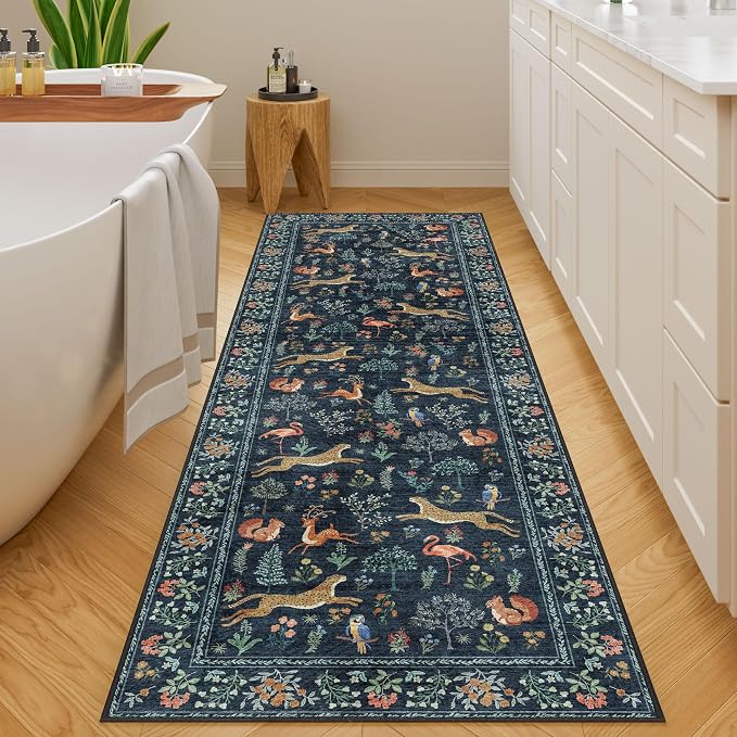 DUKINO 2x6 Rug for Hallway, Washable Kitchen Runner Rug - Image 8
