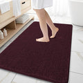 OLANLY Large Bathroom Rugs 59x35, Extra Soft Absorbent Chenille Bath Rugs by OLANLY