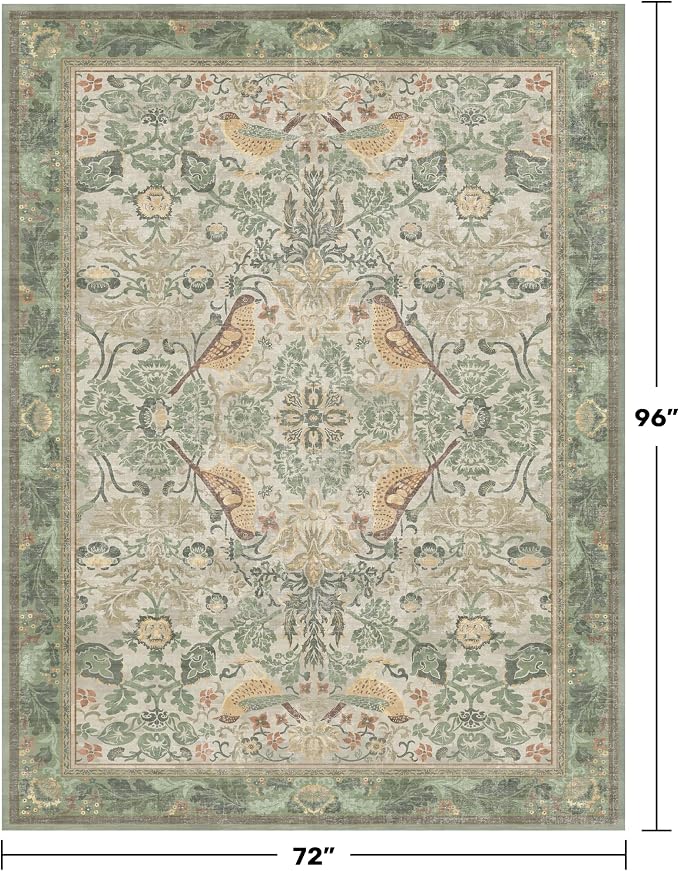 Hazo Haus Washable 6x8 Area Rug - Image 2