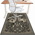 36"x48" Office Chair Mat for Hardwood Tile Floor, Under Desk Carpet Protector by BESBLEE