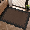 Easy Jute Kitchen Rug 2x3 Front Door Mat Washable Non Slip Entryway Rug by Zeeinx