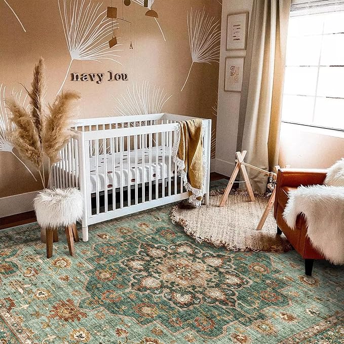 TOPRUUG Washable Oriental Area Rug - Image 4
