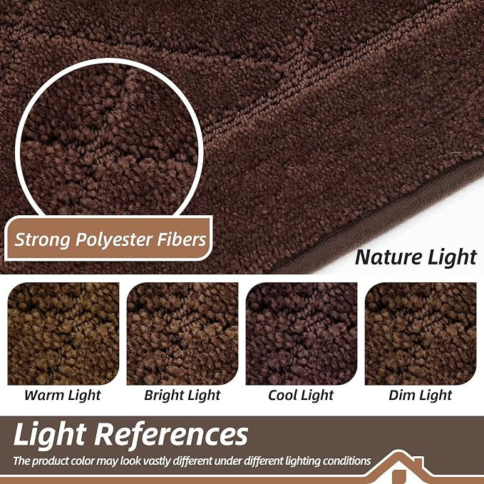 BEQHAUSE Dirt Trapper Door Mat 24" x 36", Doormat Non-Slip Entryway Rugs - Image 7