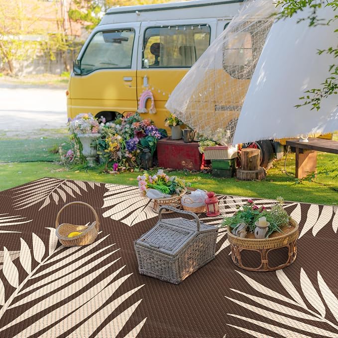 GENIMO Outdoor Rug 10' x 14' Waterproof - Image 3