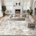 LOONGRUG 10x14Ft Area Rugs Living Room: Washable Large Abstract Modern Soft Rug by LOONGRUG