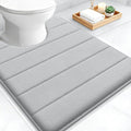 OLANLY Memory Foam Toilet Rugs U Shaped 24x20, Super Soft Absorbent Contour by OLANLY