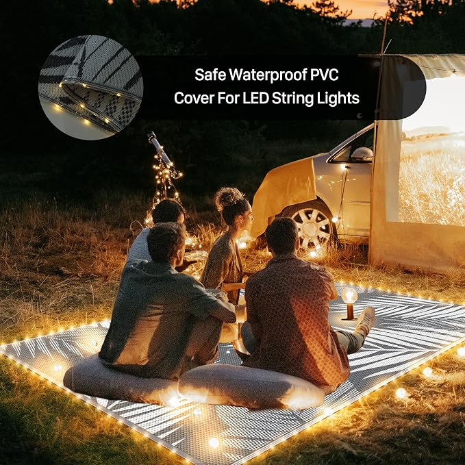 GENIMO Outdoor Rug 8' x 10' Waterproof - Image 3