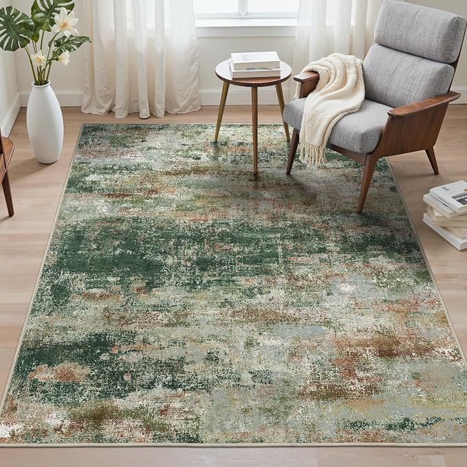 BEIMO Area Rugs 5x7 for Living Room Bedroom, Modern Abstract Machine Washable - Image 2